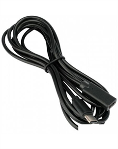 Кабель CCP-USB2-CMCF-2M USB Type-C - USB Type-C (2 м, черный) Cablexpert