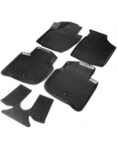 Комплект ковриков для авто 15102001 (5 шт) Rival