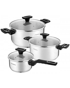 Набор кастрюль Noir VS1503 Vensal