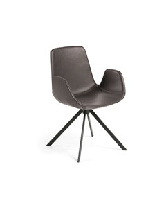 Кресло yasmin коричневый 55x84x57 см La forma