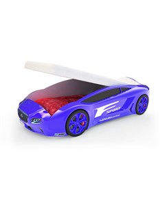 Кровать машина карлсон roadster лексус с подъемным механизмом синий 105x49x174 см Magic cars