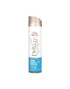 Лак для укладки волос Deluxe Wonder Volume & Protection суперсильная фиксация Wella