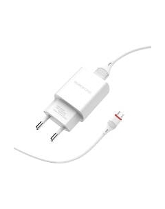 Зарядное устройство сетевое Borofone BA20A 1USB с кабелем Lightning