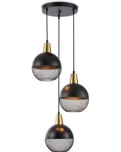 Люстра Ambrella TR8505/3 BK/CP