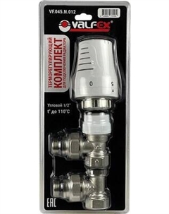 Комплект кранов для инженерного подключения Valfex 1/2" / VF.045.N.012