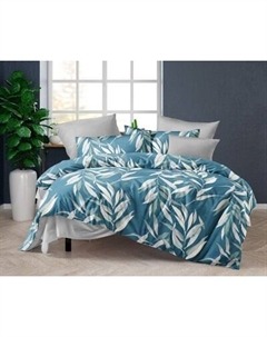 Комплект постельного белья Реноме 1.5сп Оливковая коллекция. Простыня на резинке УУ 6691