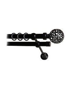 Карниз для штор Lm Decor Ажур 095 2р гладкий 25/19мм Lm decor