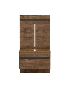 Прикроватная тумба Black Red White Kada S404-KOMP1S Black red white