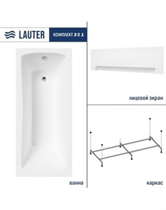 Ванна акриловая Lauter Bianca 170 / 21207170