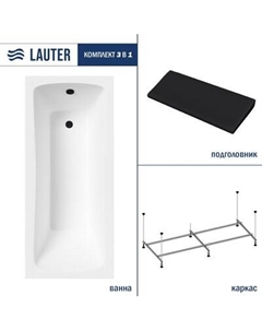 Ванна акриловая Lauter Bianca 170 / 21207170