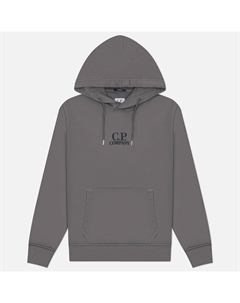 Мужская толстовка Cotton Diagonal Fleece Hoodie Logo C.p. company