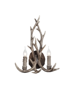 Светильник настенный (бра) SL154.701.02 серый (2*40Вт, E14) St luce