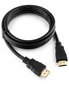 Кабель Cablexpert HDMI v2,0 1.8м экран позол.разъемы черный пакет CC-HDMI4-6