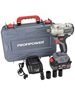 Гайковерт T-500N (с 1-им АКБ, кейс) Profipower