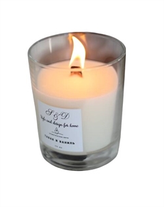 Свечи ароматические в стакане с деревянным фитилем 150 S&d style and design for home