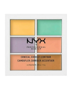 Палетка цветокорректирующих консилеров Color Correcting Palette 9 Nyx professional makeup