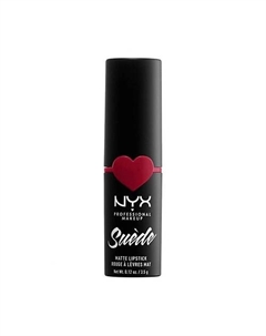 Матовая помада для губ Suede Matte Lipstick Nyx professional makeup