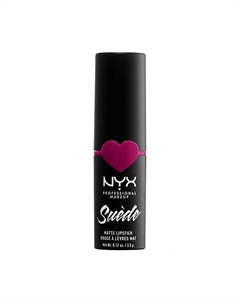 Матовая помада для губ Suede Matte Lipstick Nyx professional makeup