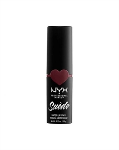 Матовая помада для губ Suede Matte Lipstick Nyx professional makeup