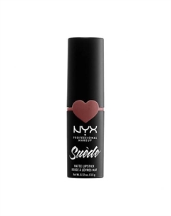 Матовая помада для губ Suede Matte Lipstick Nyx professional makeup