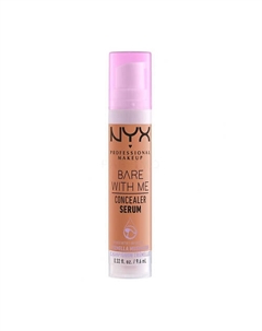 Ухаживающий консилер Bare With Me Serum Concealer Nyx professional makeup