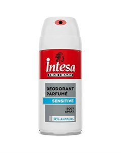 Парфюмированный дезодорант для тела в аэрозольной упаковке для чувствительной кожи 150 Intesa