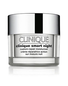 Крем ночной интеллектуальный восстанавливающий для комбинированной и жирной кожи Smart Night Custom-Repair Moisturizer 50 Clinique