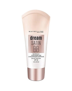 BB Крем для лица "Dream Satin", увлажняющий, SPF 30 Maybelline new york
