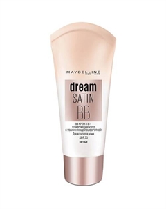 BB Крем для лица "Dream Satin", увлажняющий, SPF 30 Maybelline new york