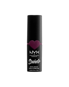 Матовая помада для губ Suede Matte Lipstick Nyx professional makeup