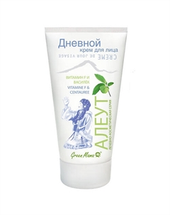 Дневной крем для лица "Витамин F и Василек" Crème de Jour Visage Green mama