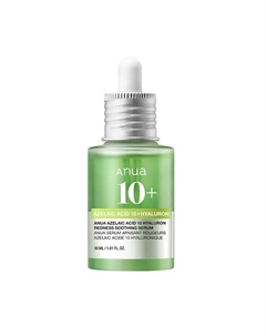Сыворотка для лица с азелаиновой кислотой AZELAIC ACID 10 HYALURON REDNESS SOOTHING SERUM 30 Anua