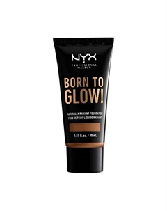 Тональный крем Born To Glow! Naturally Radiant Foundation Nyx professional makeup