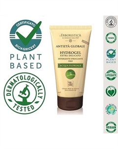 Натуральный антивозрастной Гель для умывания и глубокой очистки лица 150 L'erboristica