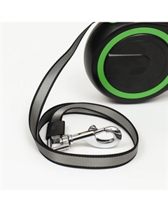 Рулетка с системой эффективного скручивания поводка, 8 м, 50 кг (рывок до 150 кг) Пижон