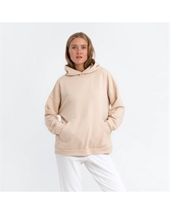 Худи женское : Casual collection цвет бежевый, р-р 52 Minaku