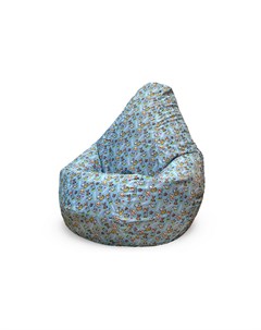 Кресло мешок happy ranch голубой 90x135x90 см Van poof