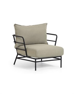 Кресло mareluz серый 59x60x76 см La forma
