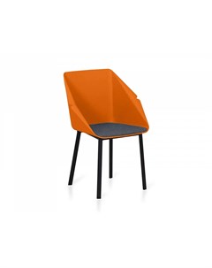 Кресло donato оранжевый 61x89 0x45 0 см Ogogo