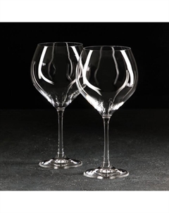 Набор бокалов для вина «София», 650 мл, 2 шт Bohemia crystal