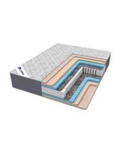 Матрас Laxston De-Luxe, размер 90×200 см, высота 35 см, чехол трикотаж Adara dreams