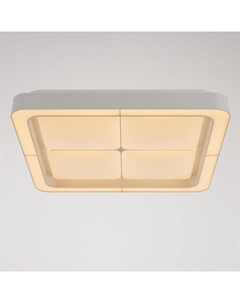 Люстра с ПДУ 60407/1 LED 144 Вт диммер 3000-6000К белый 50×50×8 см Bayerlux