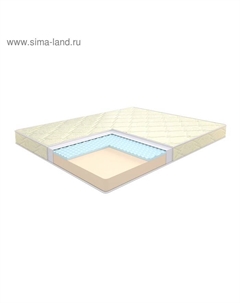 Матрас «» Flowers 4 Roll, размер 200×200 см, высота 12 см, трикотаж Этель