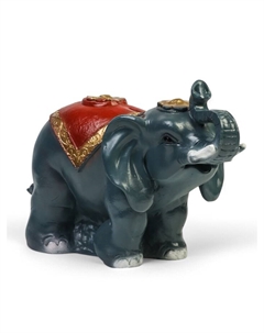 Копилка для денег «Слон индийский», гипс, цветной, 40×29×19 см Хорошие сувениры