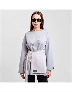 Юбка баска женская, размер L-XL, серая Mist