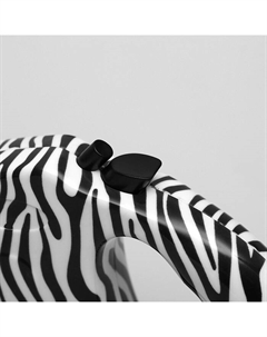 Рулетка «Лапа», 5 м, до 35 кг, принт зебра Пижон