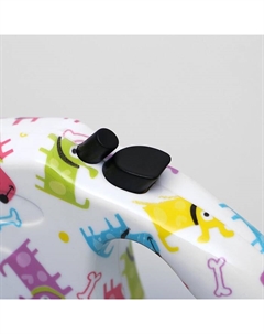 Рулетка «Лапа», 5 м, до 35 кг, принт собаки Пижон