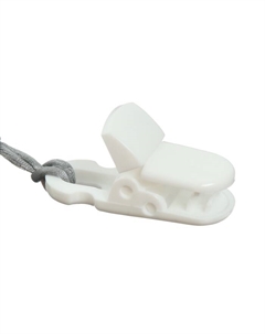 Прорезыватель силиконовый на держателе «Кит», от 0 мес. Крошка я