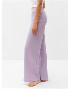 Брюки домашние женские Basic line, размер 42, сиреневые Kaftan