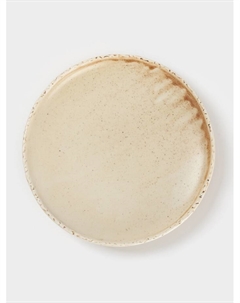 Тарелка Organic brown, d=16 см, фарфор бежевая Magistro